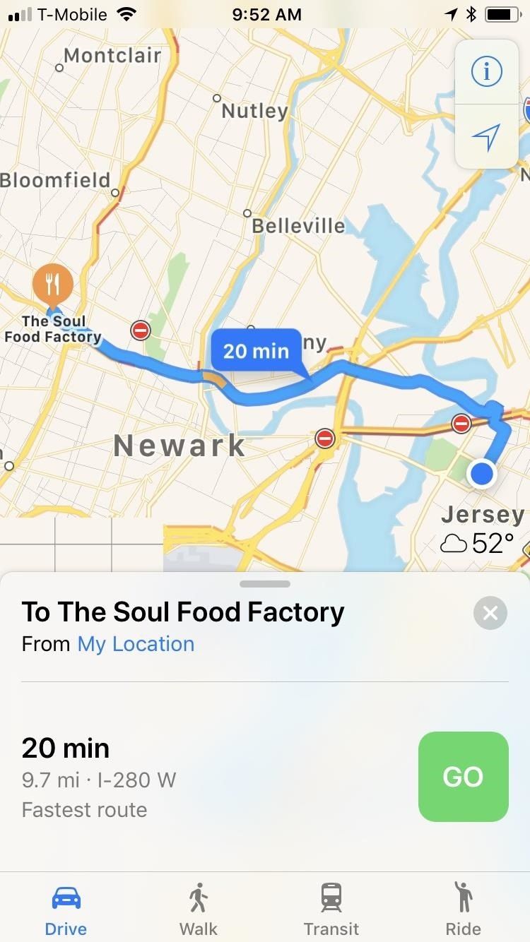 Apple Maps 101: как избегать автомагистралей во время движения по маршруту