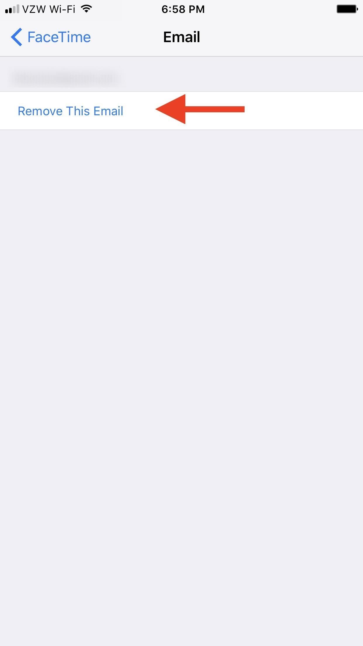 Как добавить или удалить адреса электронной почты для получения доступа к FaceTime на вашем iPhone