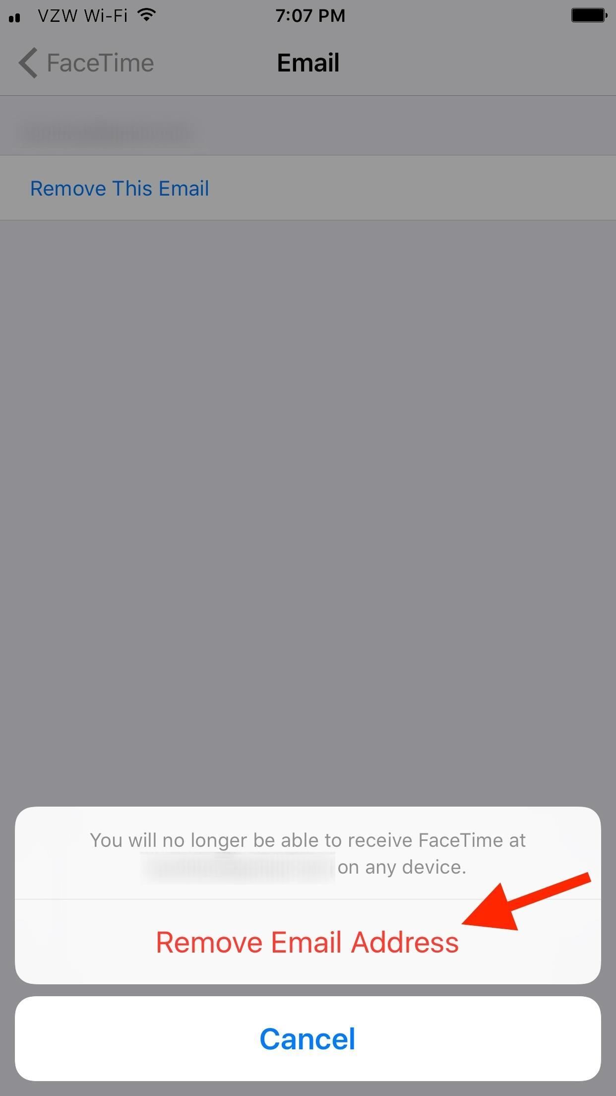 Как добавить или удалить адреса электронной почты для получения доступа к FaceTime на вашем iPhone