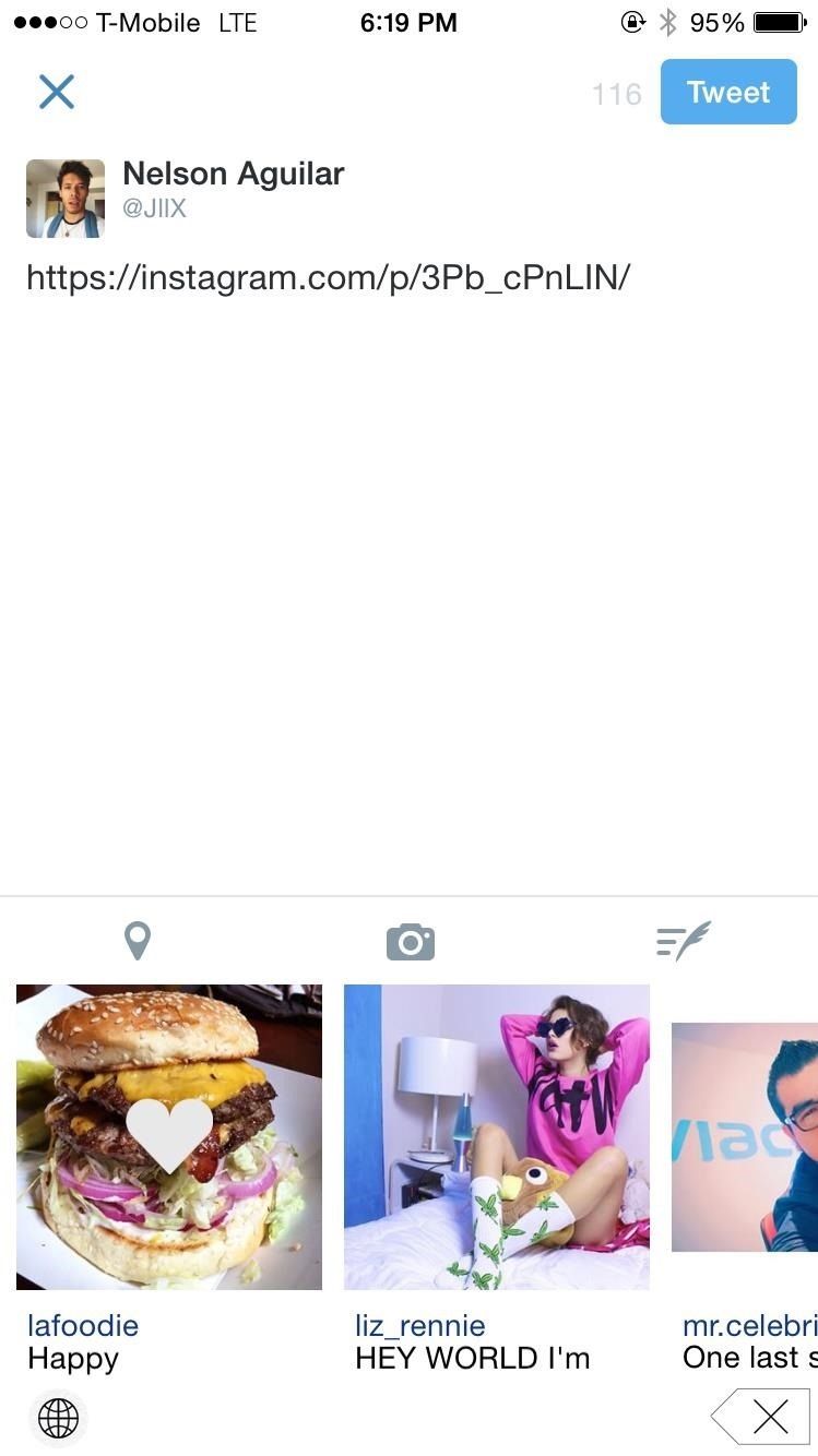 Как использовать Instagram в любом приложении с вашего iPhone's Keyboard