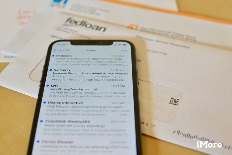 Как отправить большие вложения электронной почты на iPhone и iPad