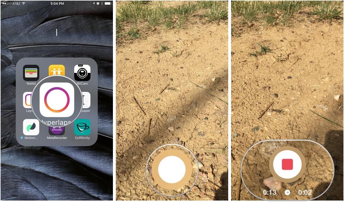 Как записать видео с помощью Hyperlapse от Instagram