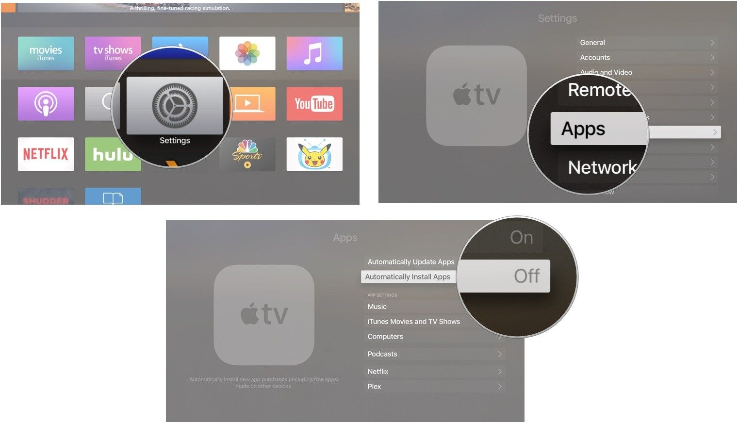 Как поставить приложение на Apple TV