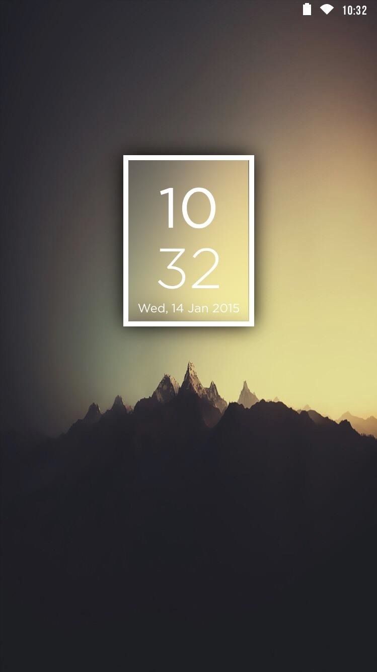 Обнови свой iPhone's Lock Screen with This Unique, Editable Date & Time Theme