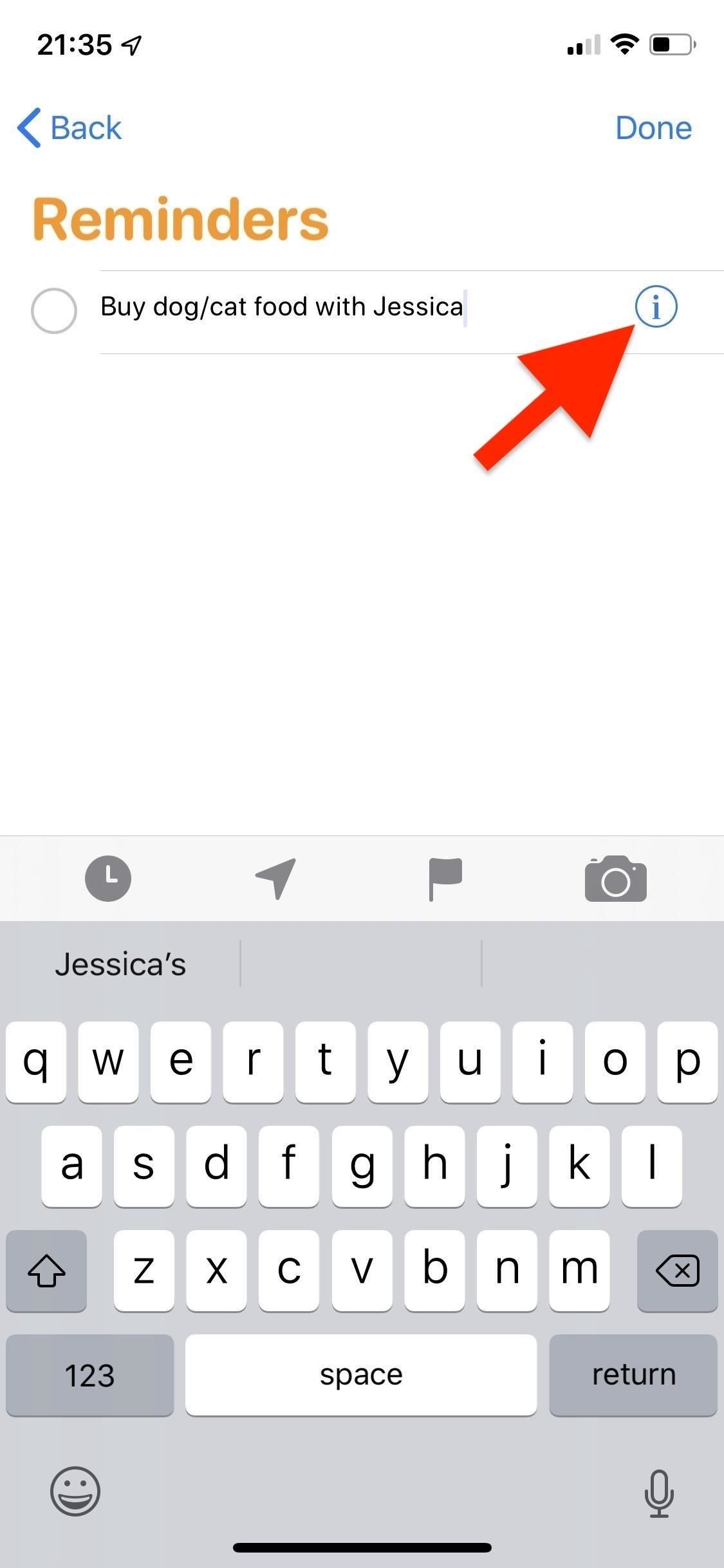 Помечайте людей в напоминаниях, чтобы получать оповещения при общении с ними в iOS 13's Messages App