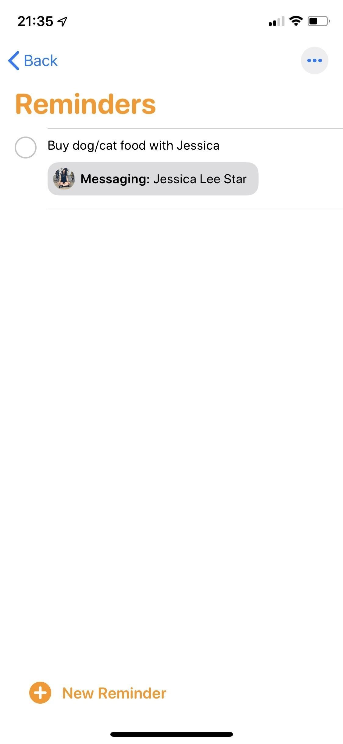 Помечайте людей в напоминаниях, чтобы получать оповещения при общении с ними в iOS 13's Messages App