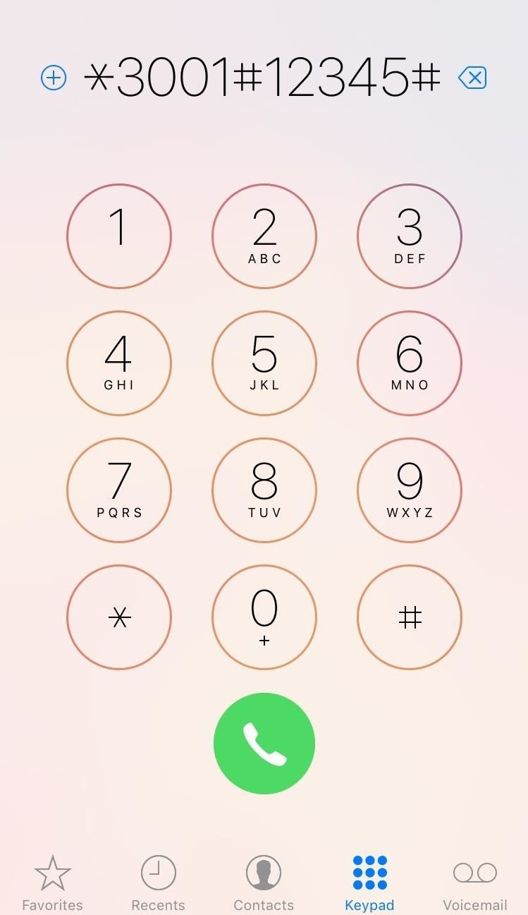 Разблокируйте скрытый измеритель силы сети для вашего iPhone's Status Bar