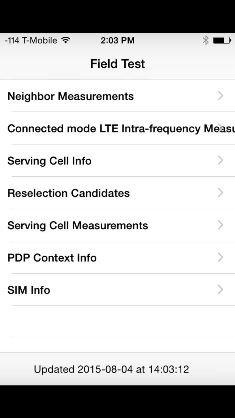 Разблокируйте скрытый измеритель силы сети для вашего iPhone's Status Bar