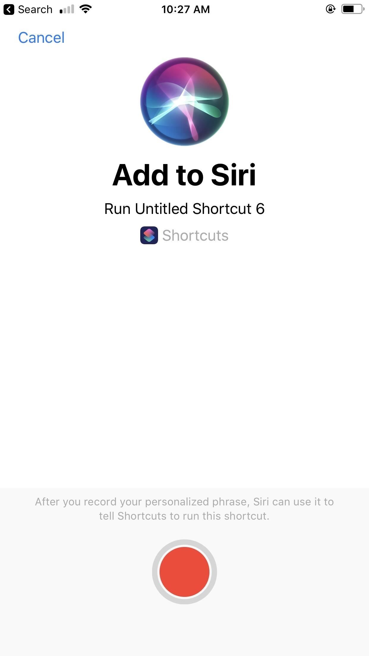 Сделайте так, чтобы Siri запустил новый пустой документ Apple Pages на вашем iPhone