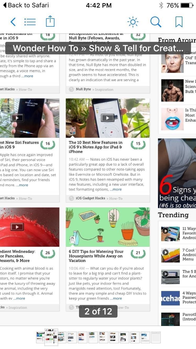 55 самых крутых новых функций iOS 9, которые вы сделали't Know About