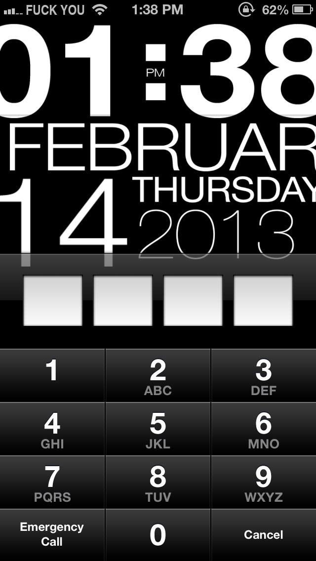 Использование пароля: как обойти экран блокировки на iPhone под управлением iOS 6.1