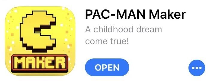 Эта мягкая игра позволяет вам создавать и делиться лабиринтами Pac-Man на своем iPhone