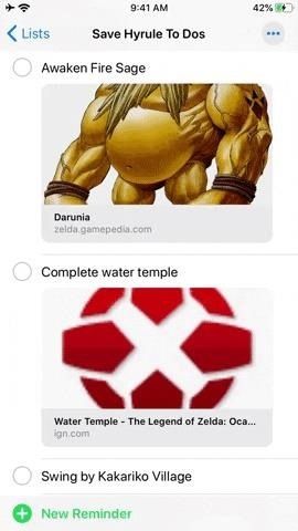 Как добавить Rich Web Preview для ваших напоминаний в iOS 13