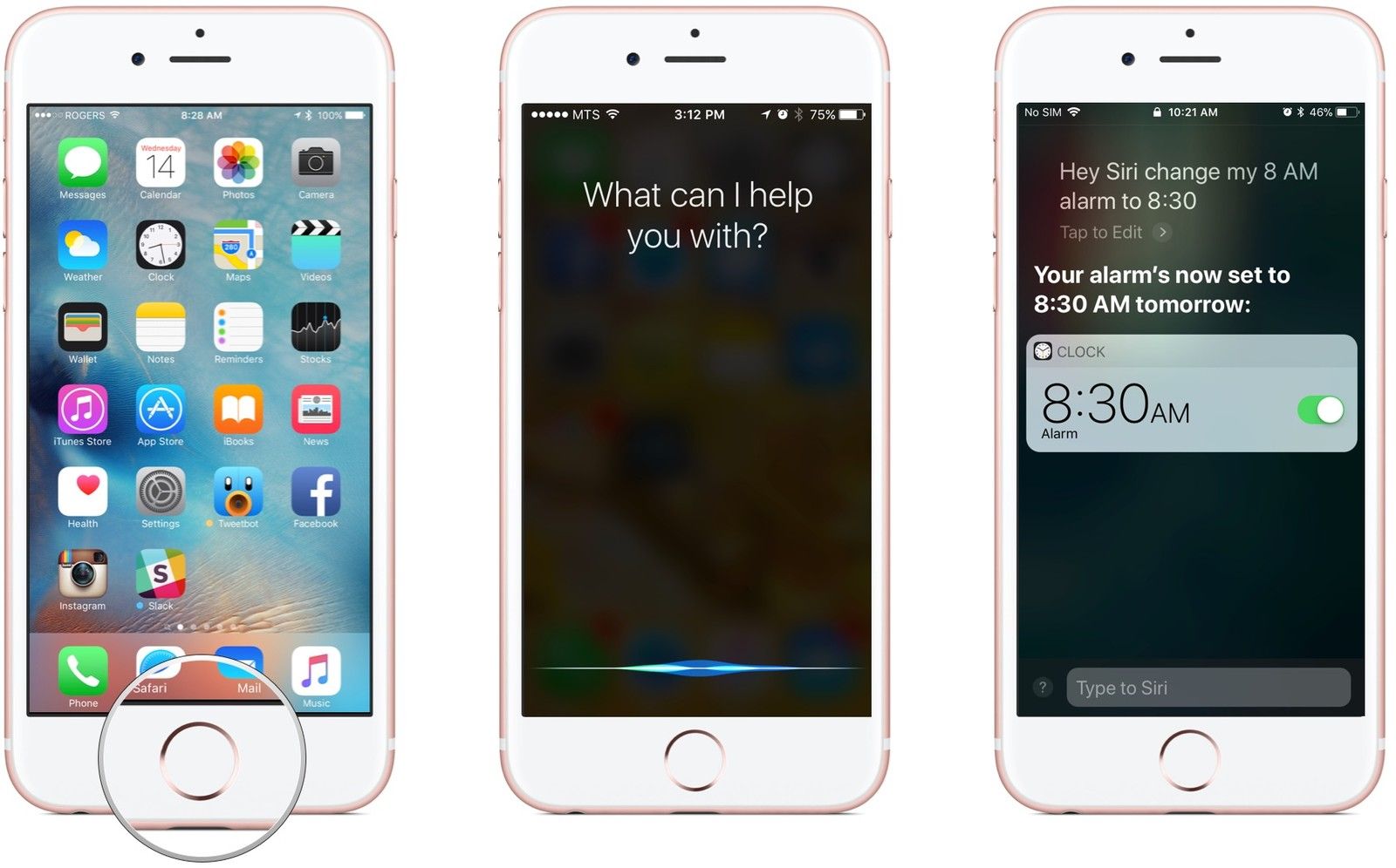 Попросите Сири изменить существующий будильник