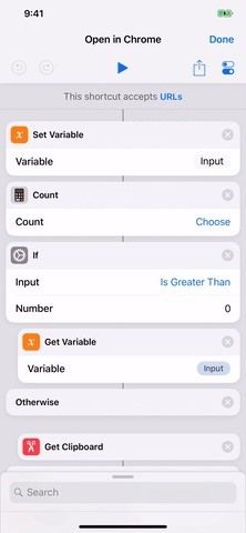 Как открыть ссылки в Chrome вместо Safari на вашем iPhone с помощью приложения ярлыков