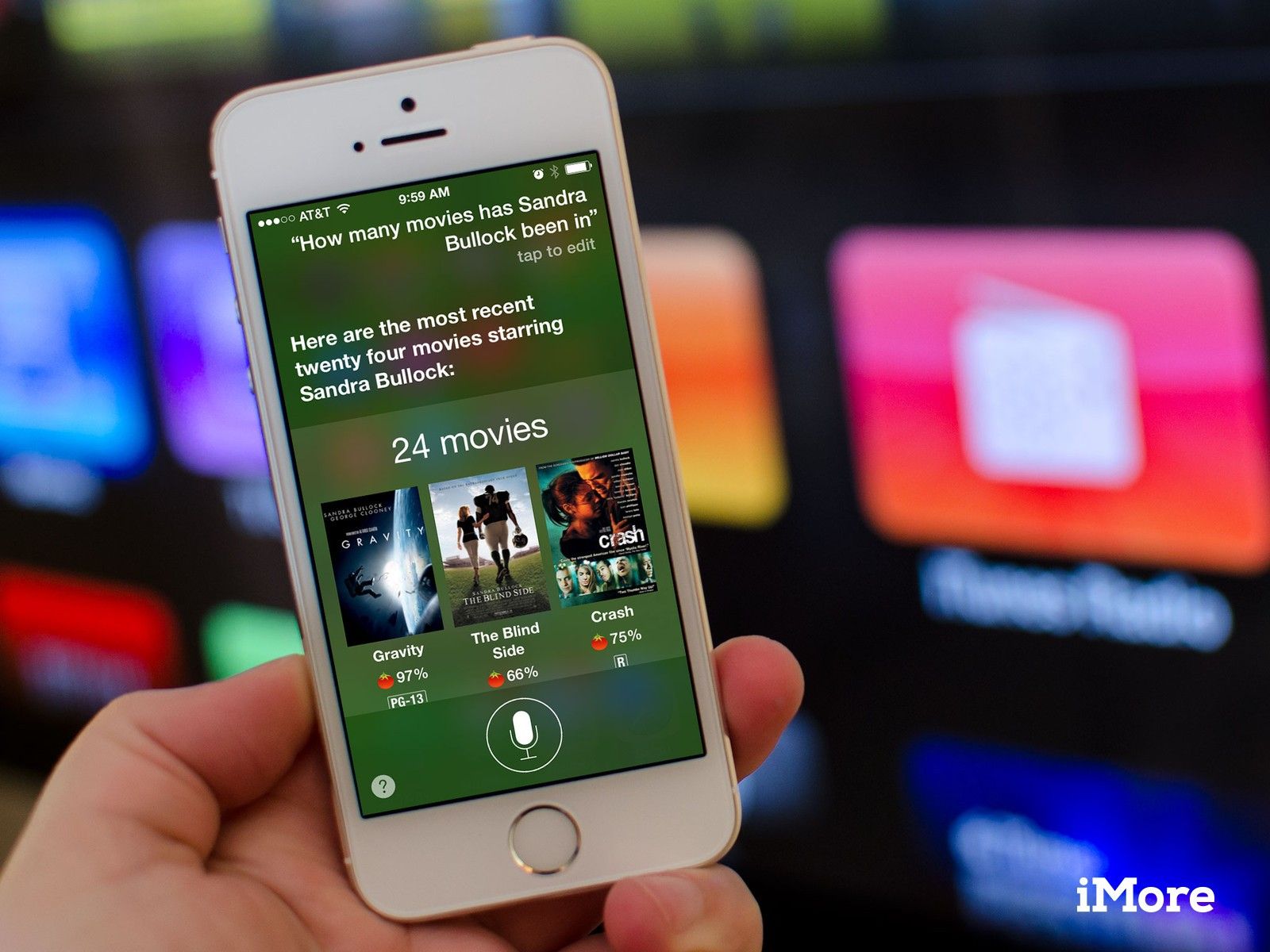 Как получить информацию о фильме, режиссере или актере с Сири