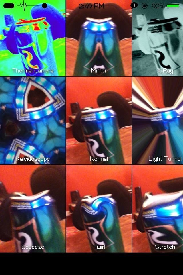 Как получить Squeeze, Twirl, X-Ray и другие эффекты Photo Booth на вашем iPhone