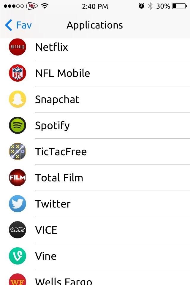 Как получить супер быстрый доступ к вашему любимому приложению с помощью быстрой прокрутки на вашем iOS 7 iPhone