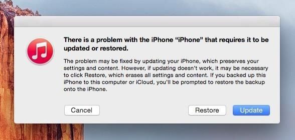 Как понизить iOS 9 до iOS 8