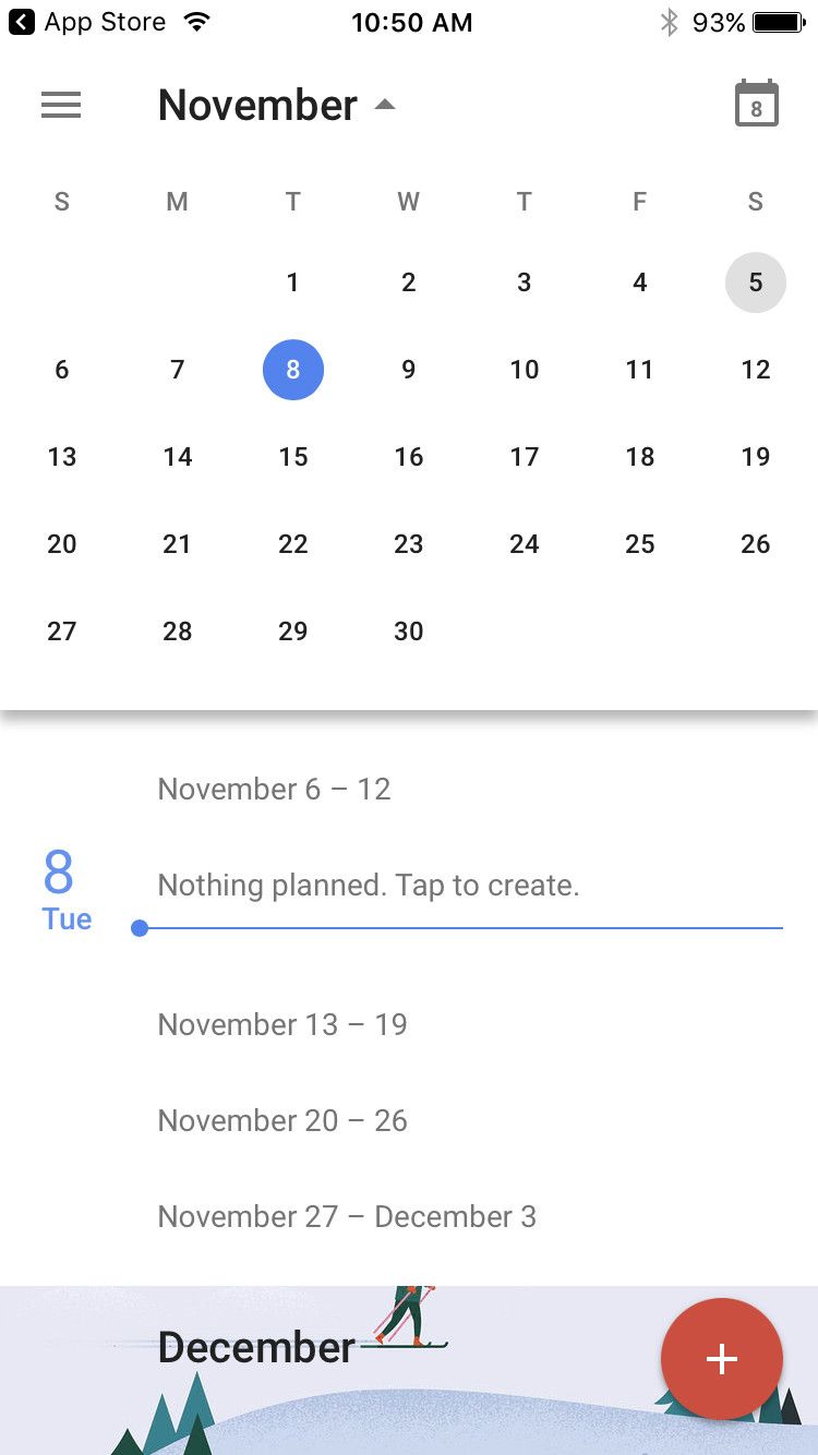 Календарь Google