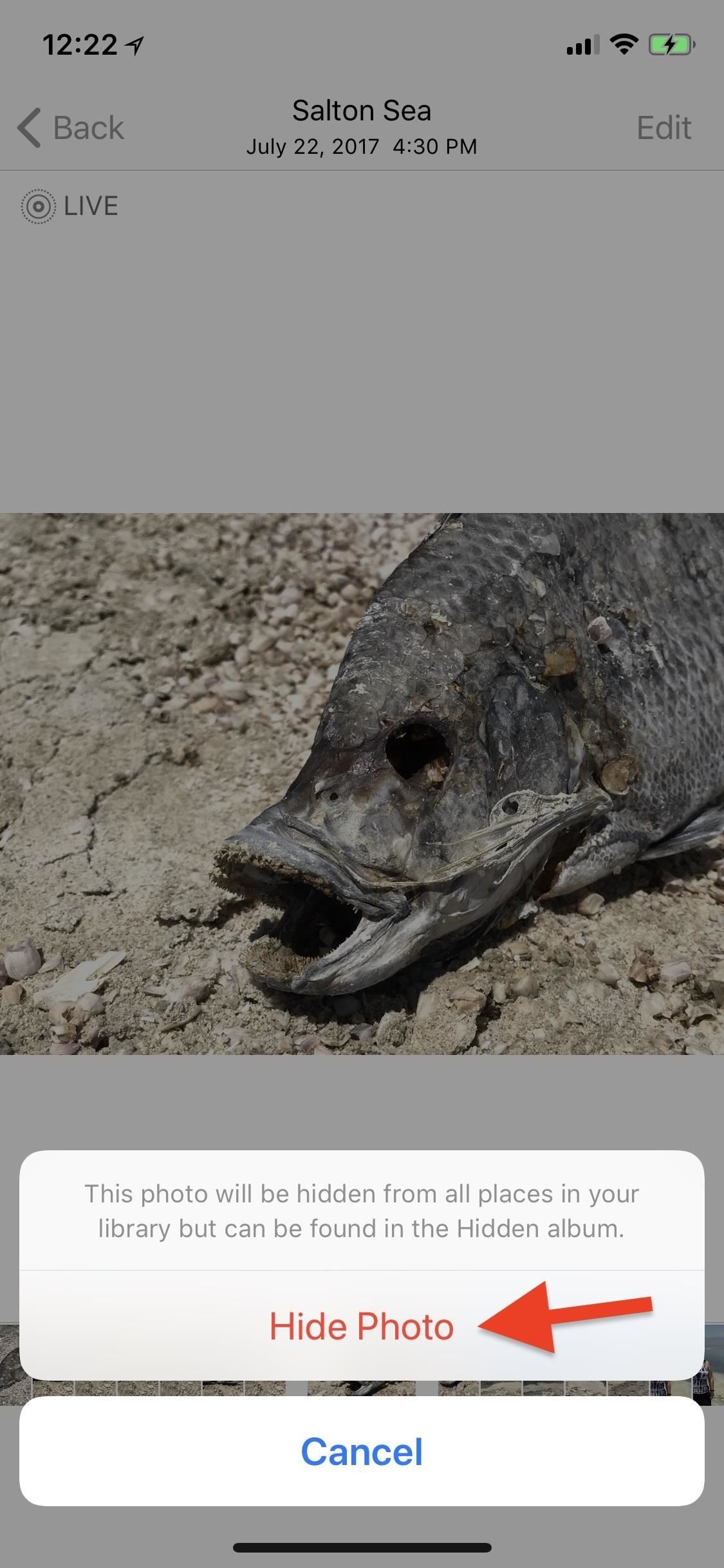 Как скрыть личные фотографии на вашем iPhone