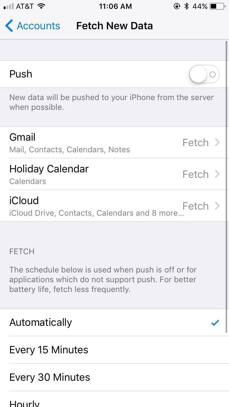 Как улучшить время автономной работы на вашем iPhone в iOS 11