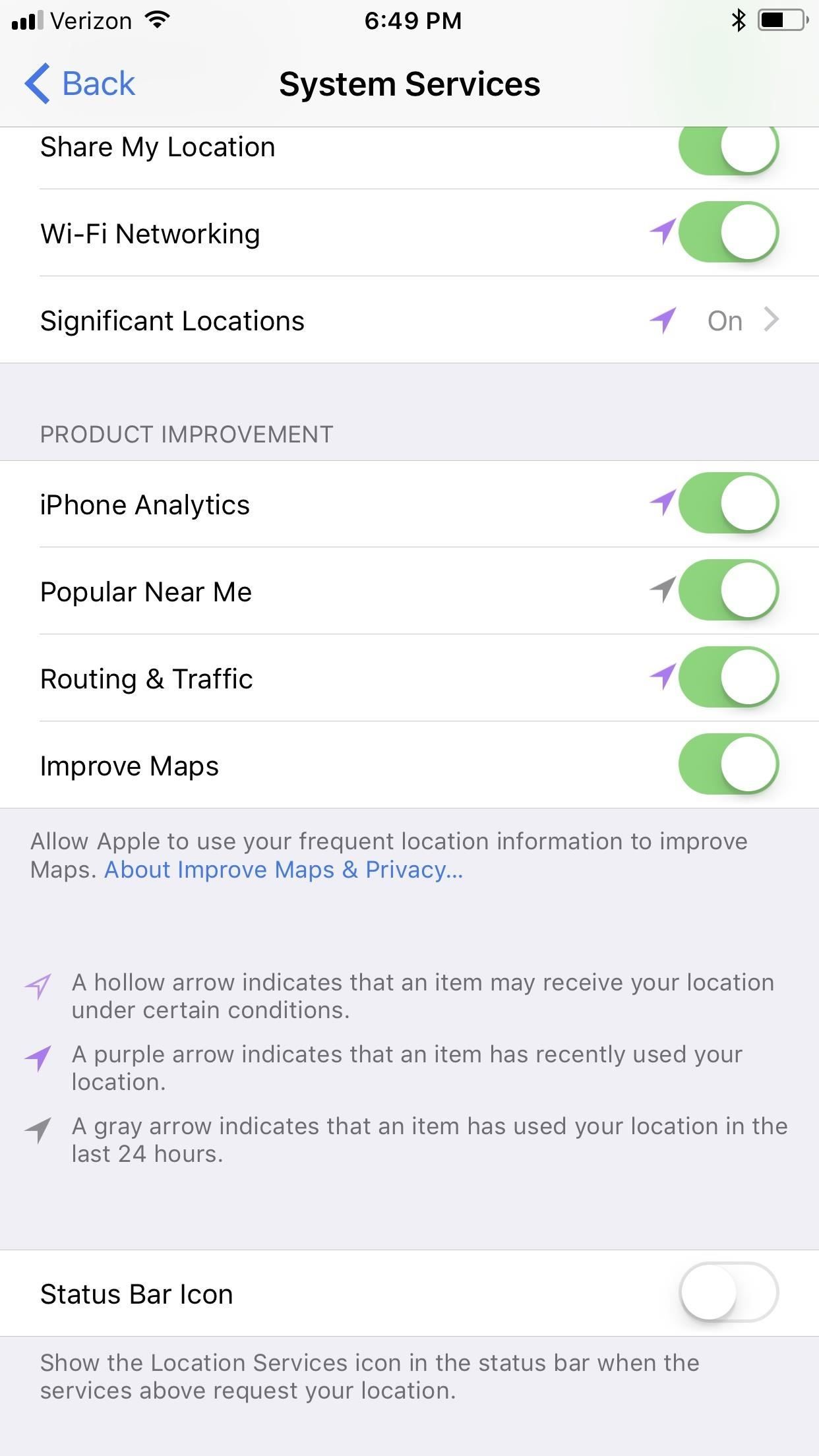Как улучшить время автономной работы на вашем iPhone в iOS 11