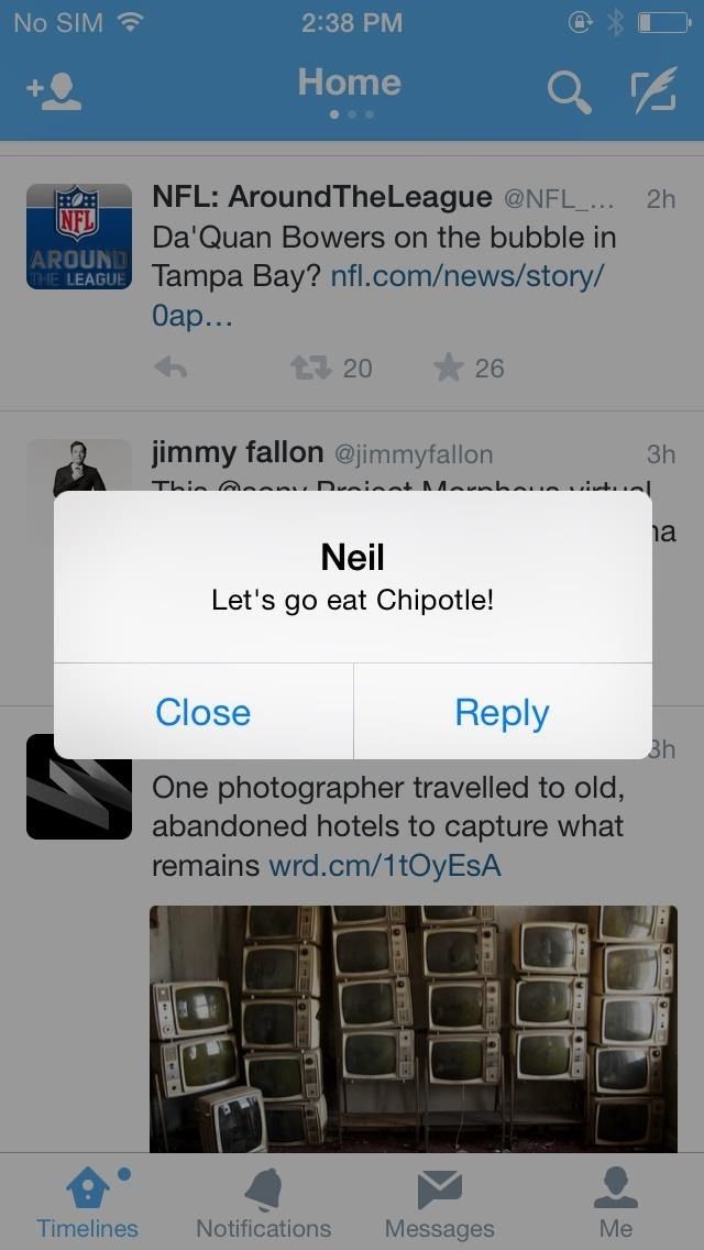 Отвечайте на текстовые сообщения, электронные письма с мусором, напоминания об откладывании и многое другое с интерактивными уведомлениями в iOS 8