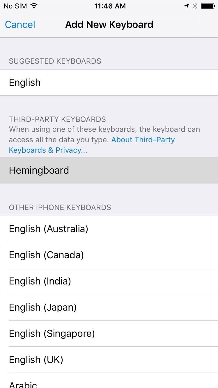 Получайте рифмы, каламбуры и синонимы прямо с вашего iPhone или iPad's Keyboard