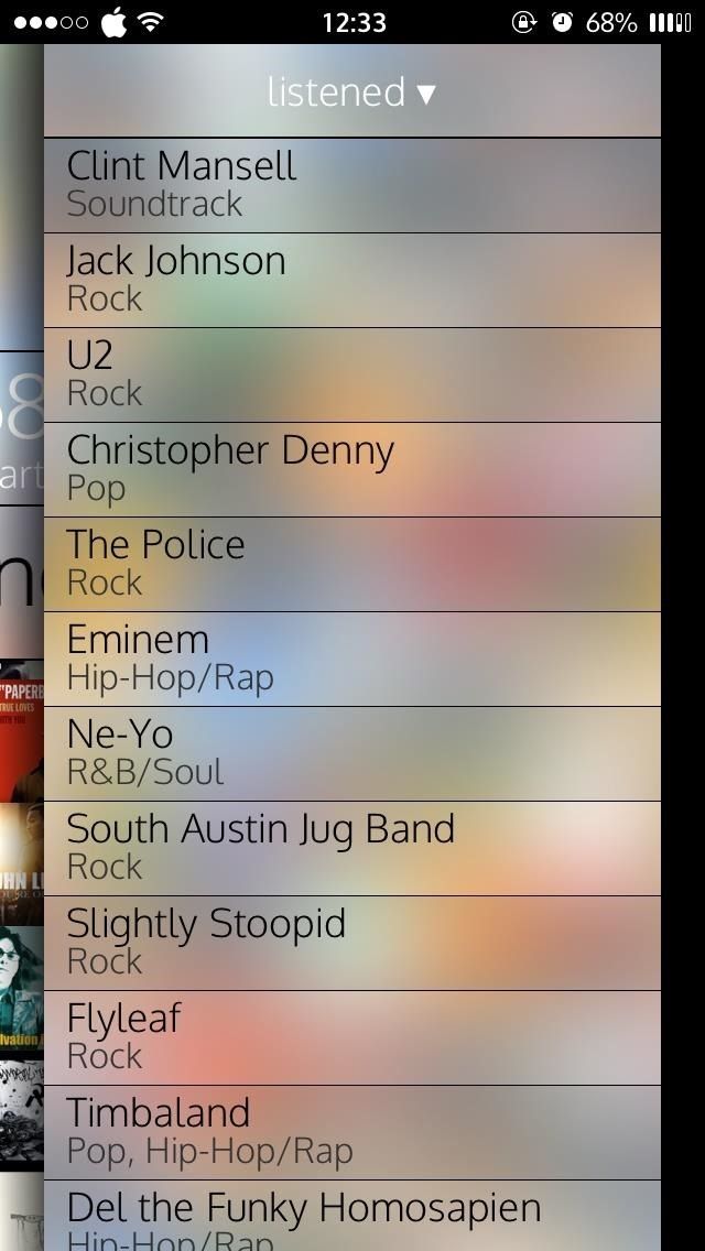 Разбей свой iPhone's Music to See What Albums, Artists, Songs, & Genres You Listen to Most