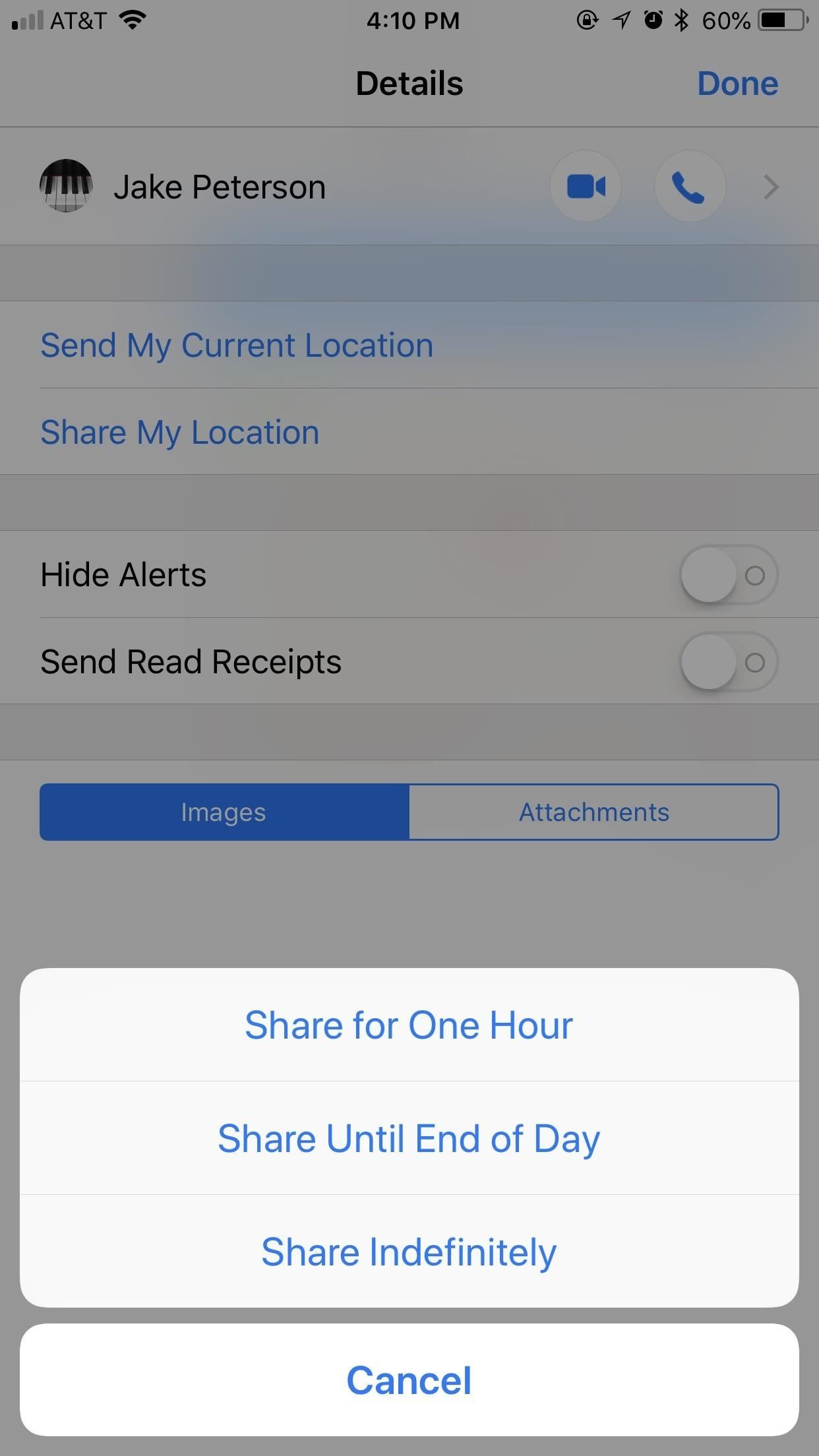 Сообщения 101: Как отправить другу карту в ваше текущее местоположение или позволить им отслеживать вас во время переезда