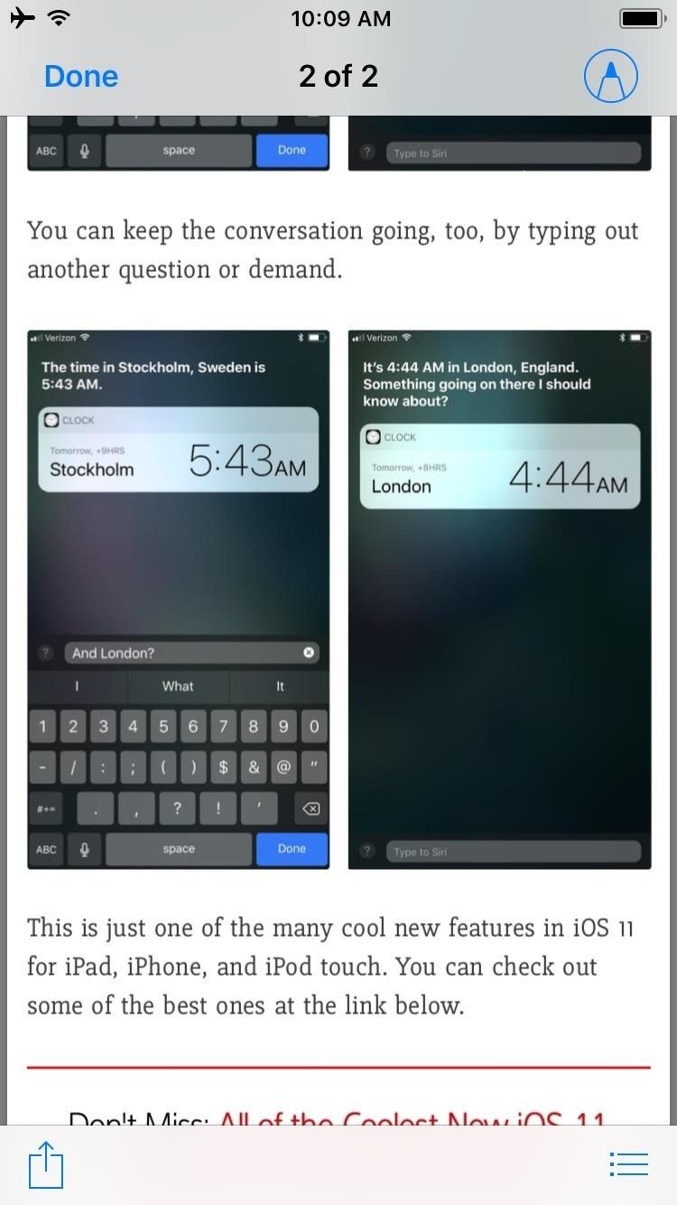Быстрое сохранение и разметка PDF-файлов заметок, веб-страниц и прочего в iOS 11
