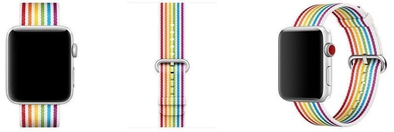 Ремешок для часов гордости выпуска 2018 года