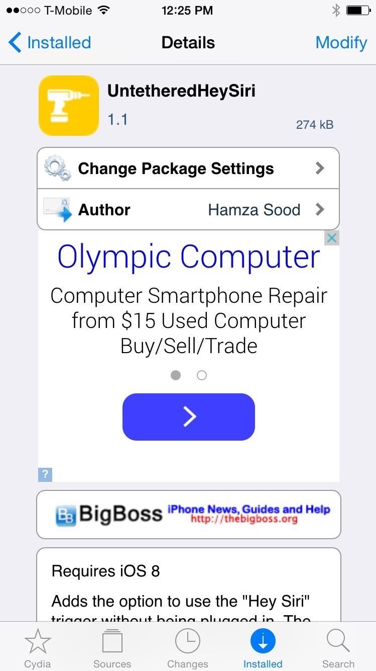 Используйте «Привет, Siri» на вашем iPhone, отключенном и беспроводном
