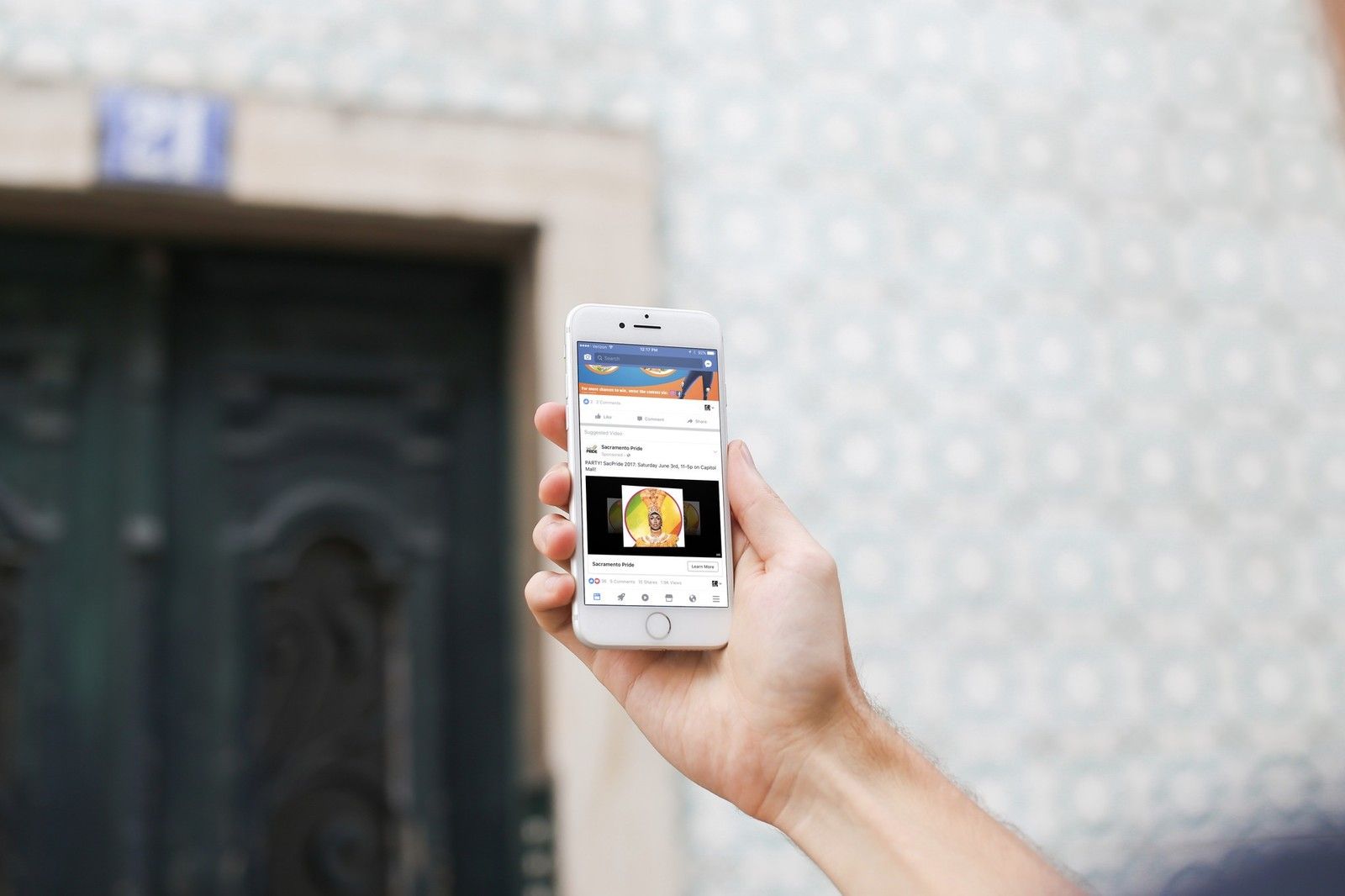 Facebook на iPhone