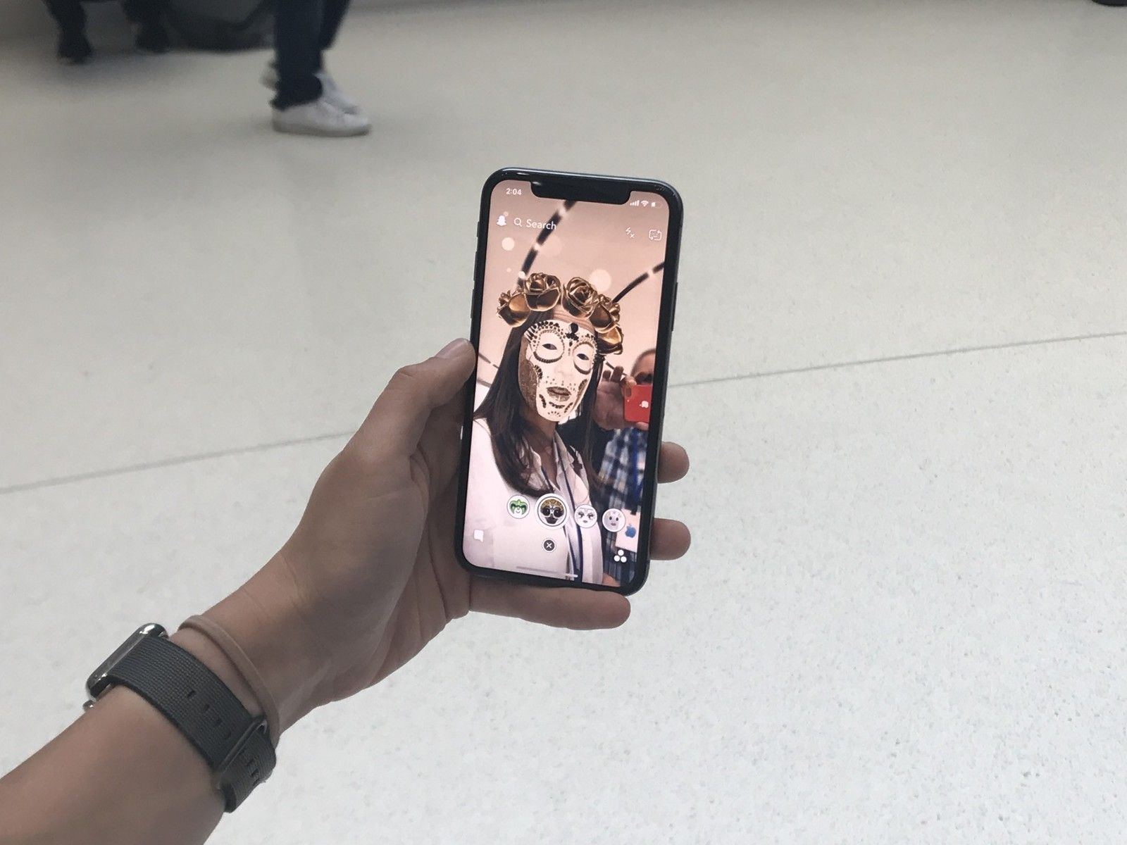 iPhone X TrueDepth камера