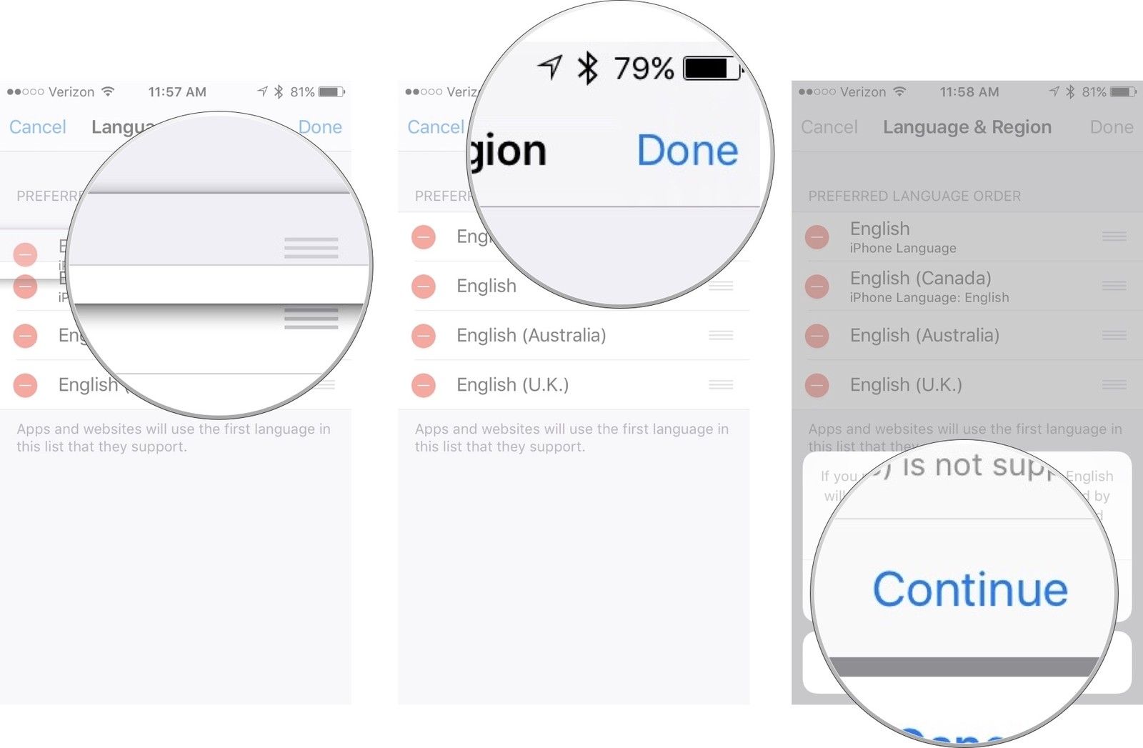 Порядок редактирования языка