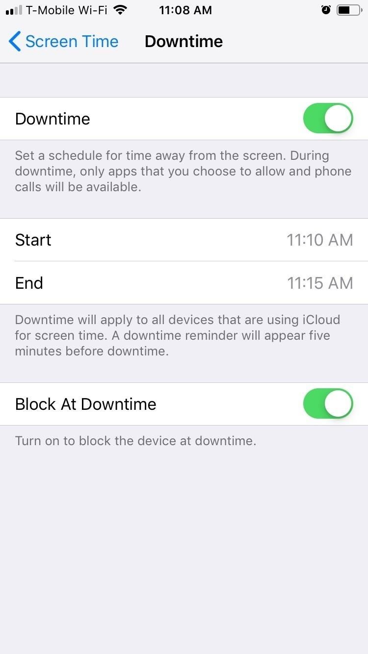 Как установить время простоя в iOS 12, чтобы ваш ребенок (или себя) не отвлекал