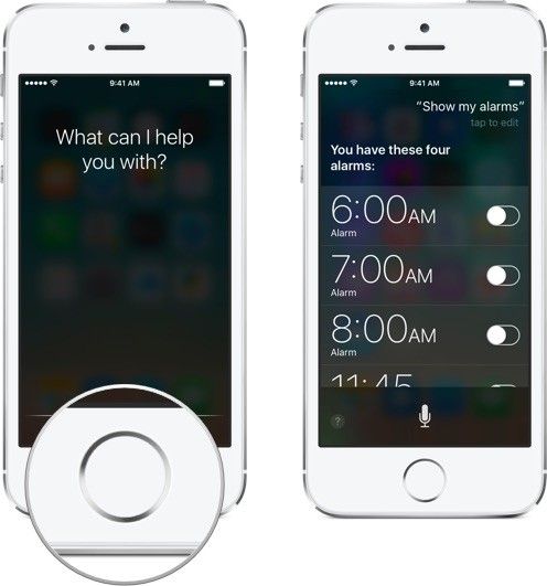 Проверьте свои тревоги с помощью Siri