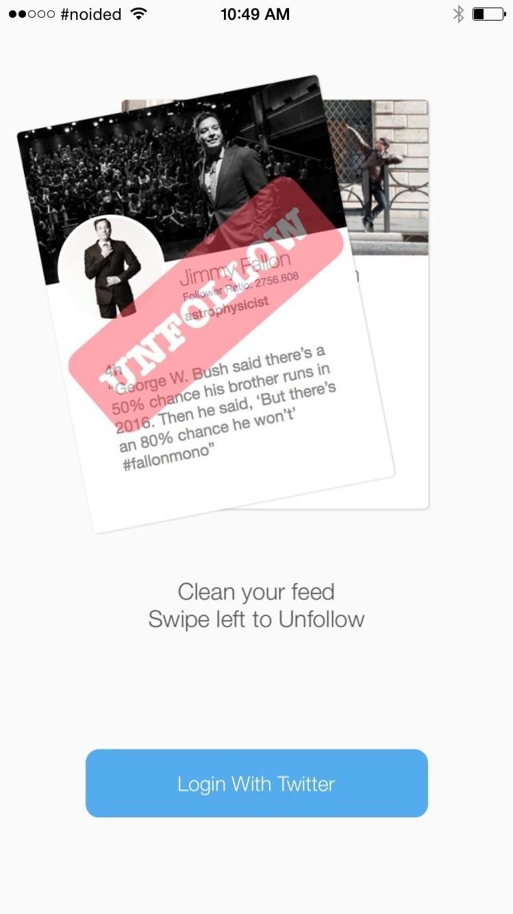 Самый простой способ очистить ваш график Twitter на вашем iPhone
