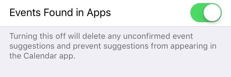 Ваш iPhone будет автоматически добавлять события в ваш календарь в iOS 10