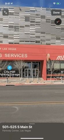 использование'Look Around' in Apple Maps to Tour High-Resolution Street Views of Cities