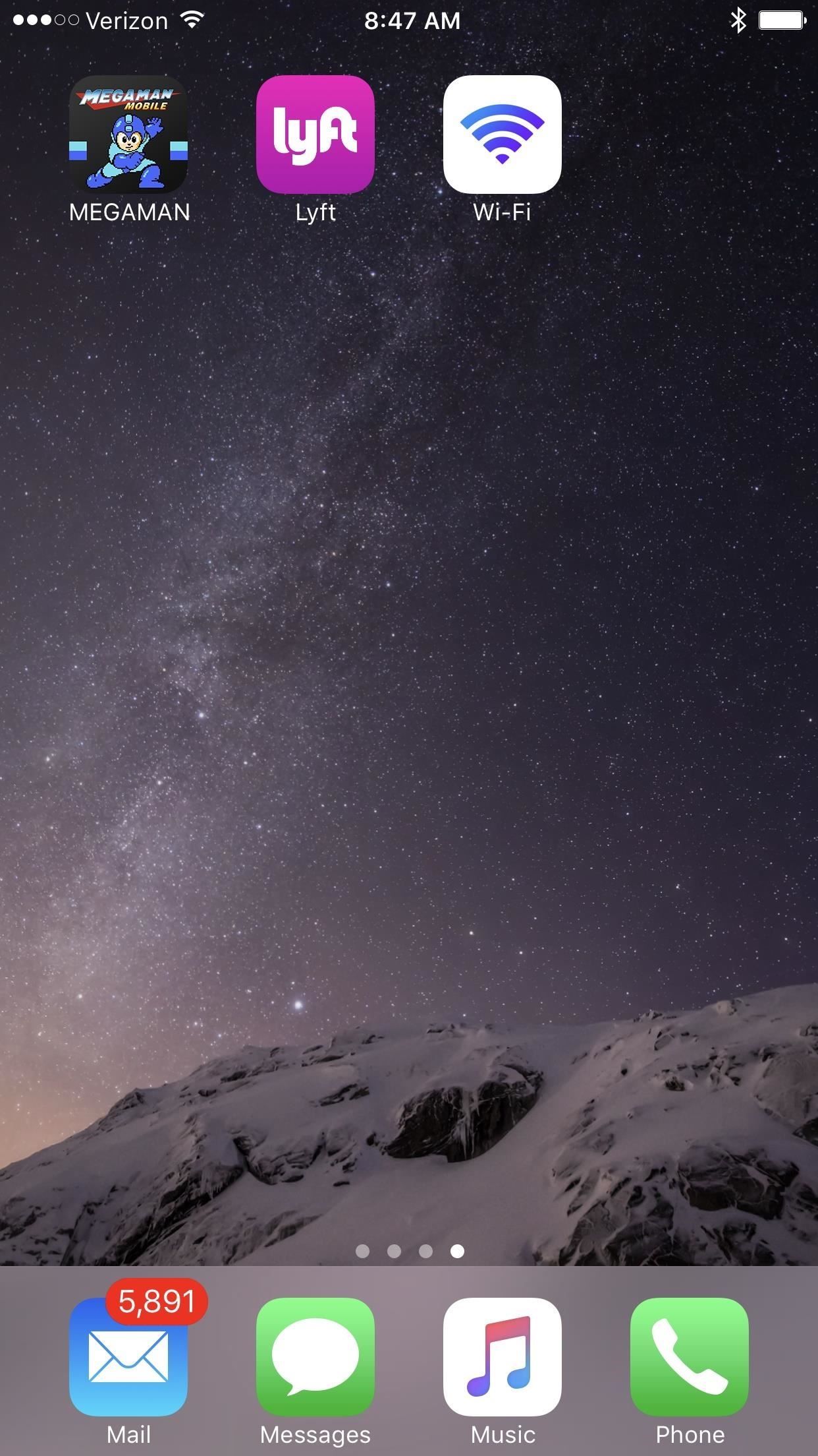 Этот виджет позволяет быстрее открывать настройки Wi-Fi, обмениваться паролями и другими данными на iPhone