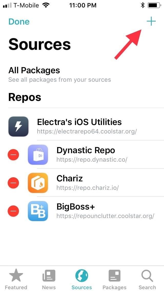 Как добавить Repos в Sileo, чтобы вы могли найти больше твиков Jailbreak для установки