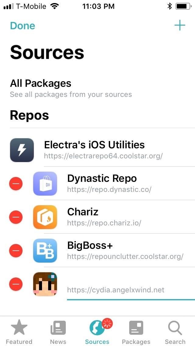Как добавить Repos в Sileo, чтобы вы могли найти больше твиков Jailbreak для установки