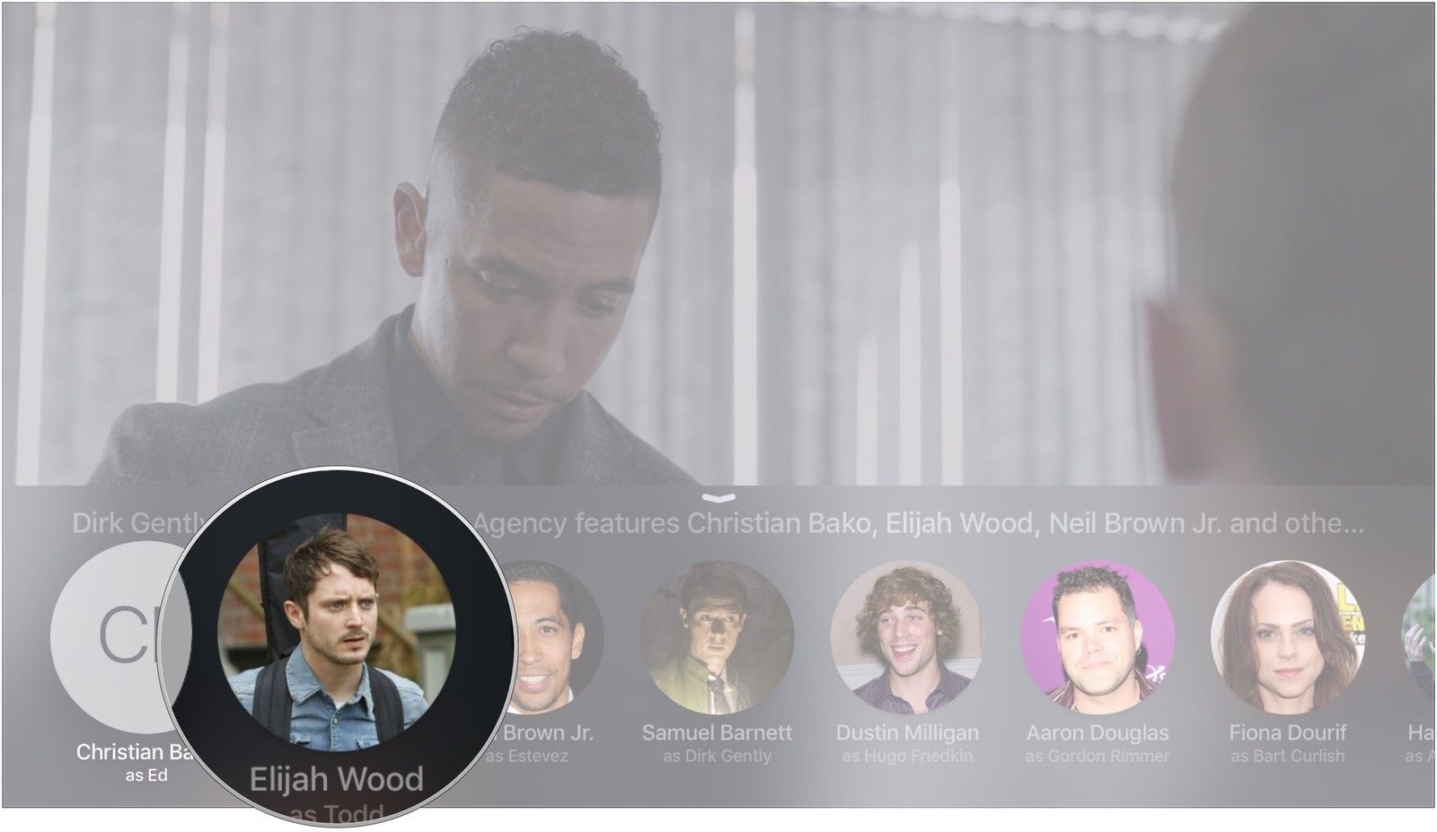 Нажмите на актера или режиссера для более