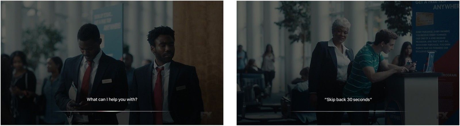 Активировать Siri, дать команду воспроизведения