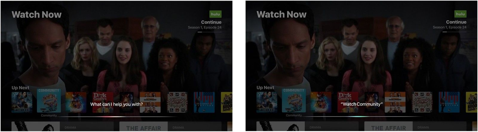 Активируй Siri, скажи Смотреть шоу