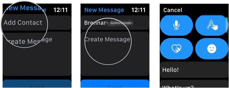 создать новое сообщение