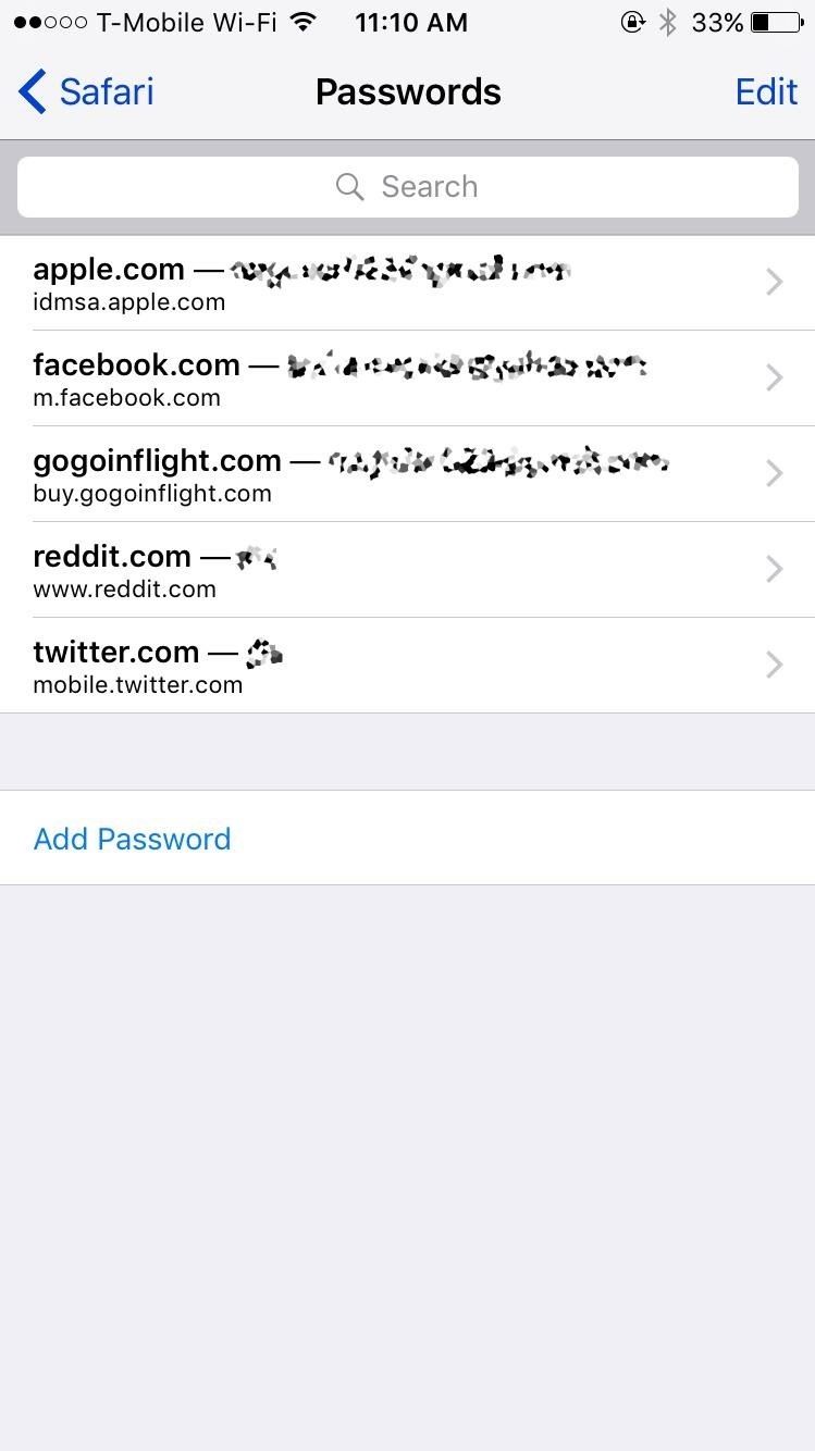 Как найти сохраненные имена пользователей, электронные письма и пароли в Safari